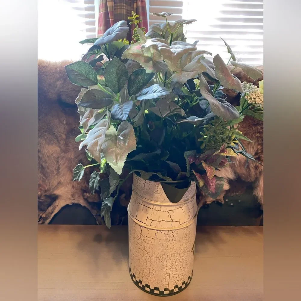Original Distressed Metal Watering Can